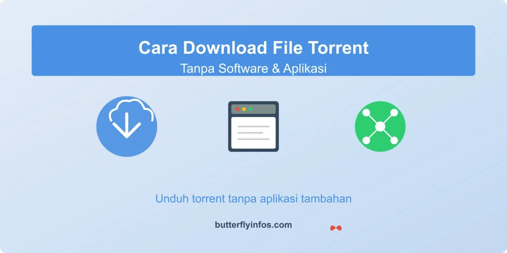 Cara Download File Torrent Tanpa Software & Aplikasi Secara Cepat