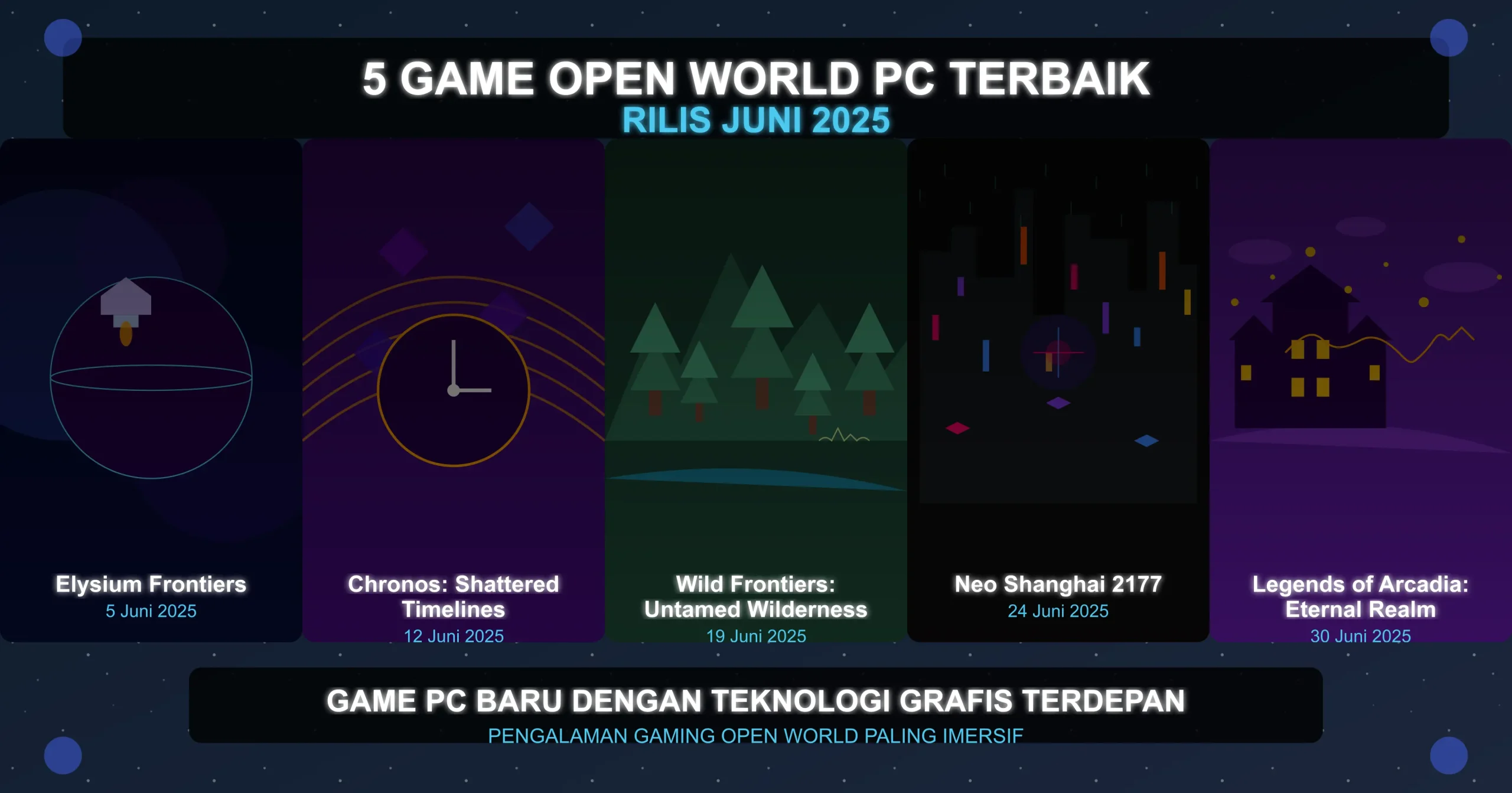5 Game Open World PC/Komputer Terbaik Rilis Juni 2025