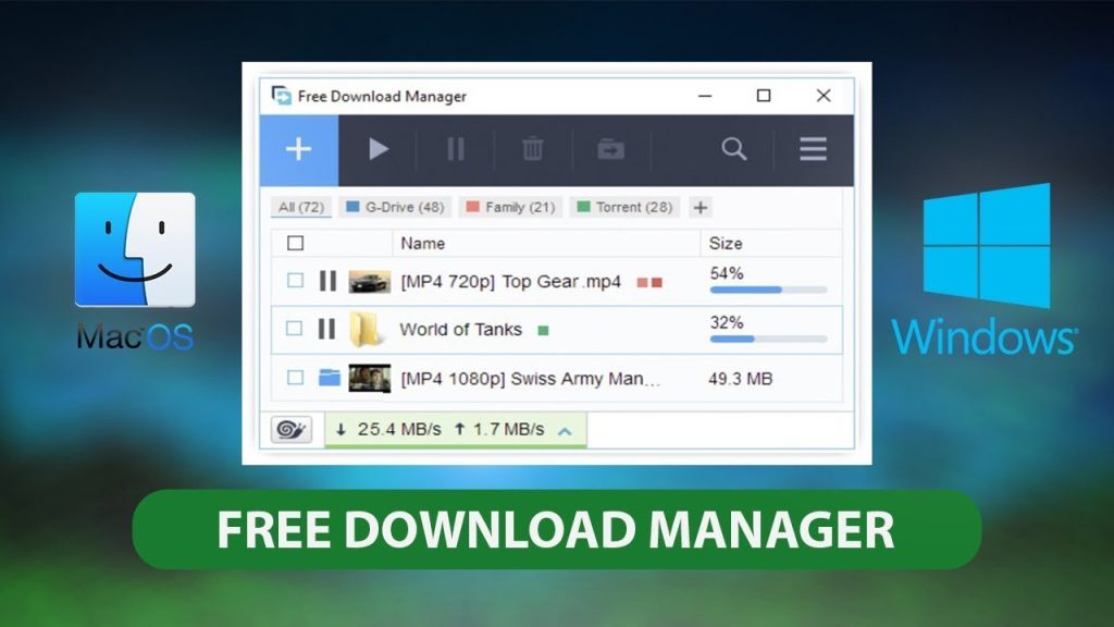 Free Download Manager (FDM)