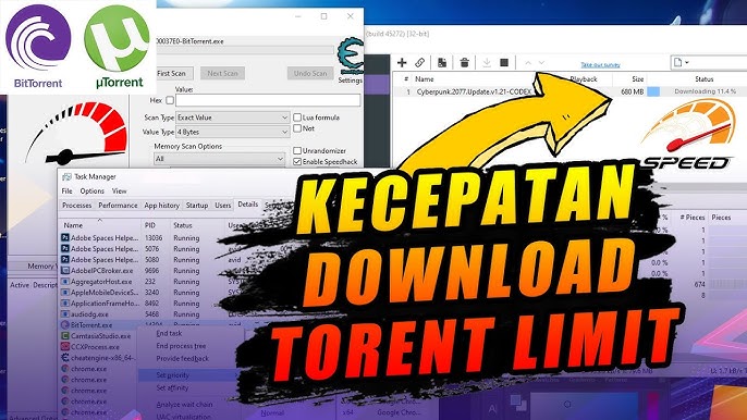 Cara Mempercepat Download Torrent Di Berbagai Software